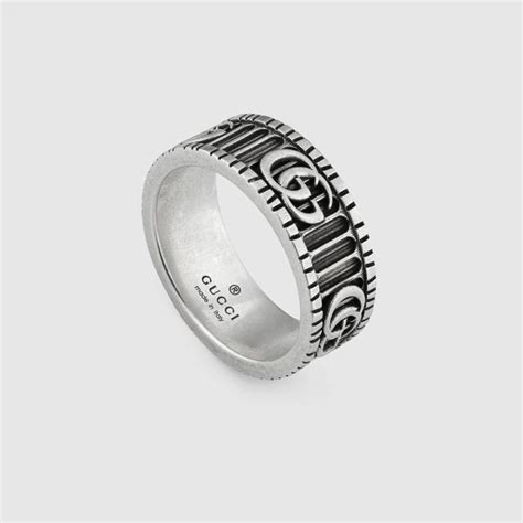 gucci initial ring dupe|gucci tungsten ring.